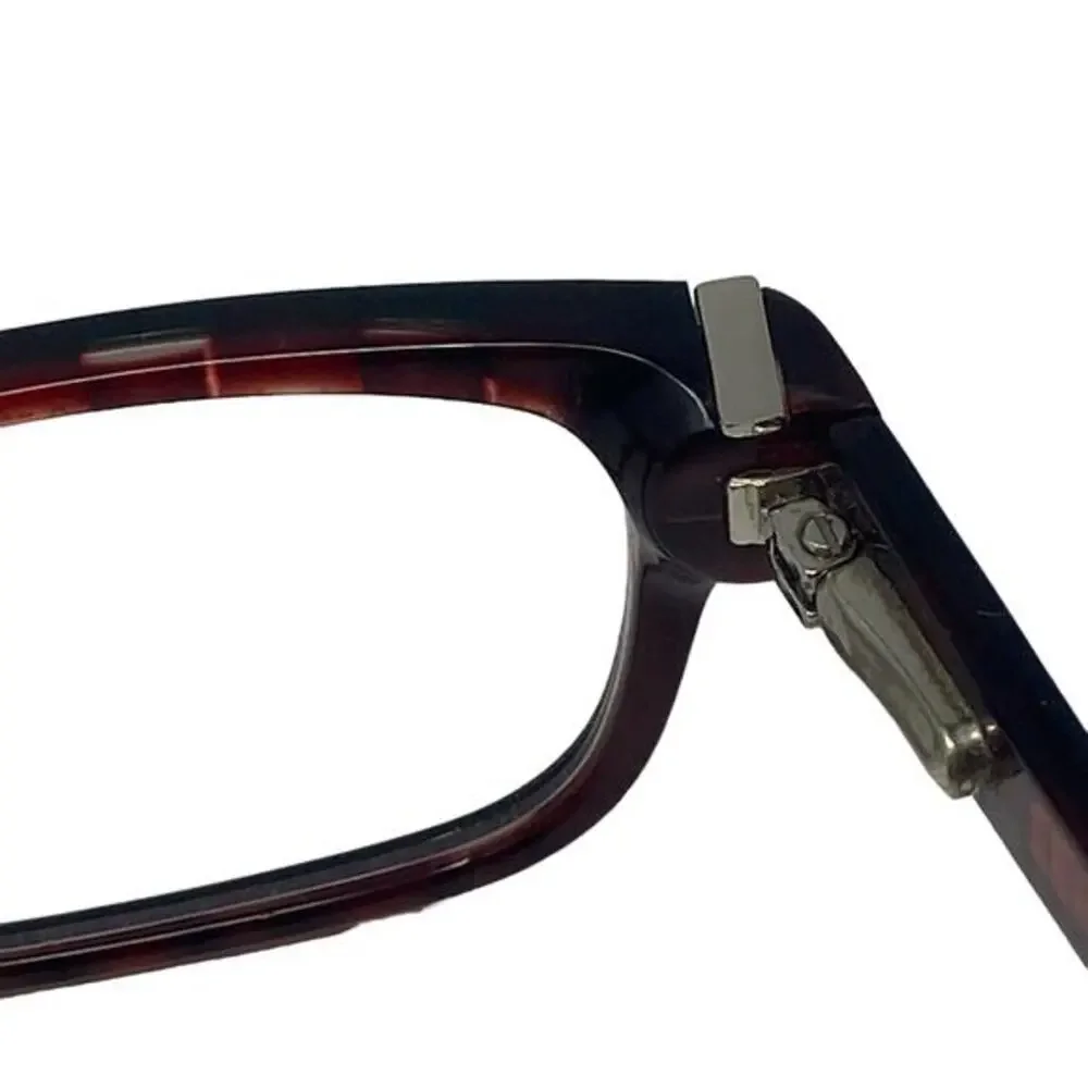 BULOVA‎ Woman's Brown Eyeglasses Frames With Gray Case 51 16 140 Needs Lens